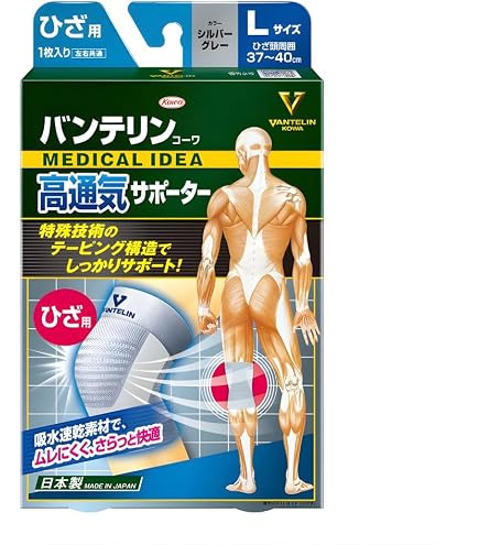 Amazon.co.jp: バンテリン加圧サポーター ひざ専用固定タイプ ふつう/M